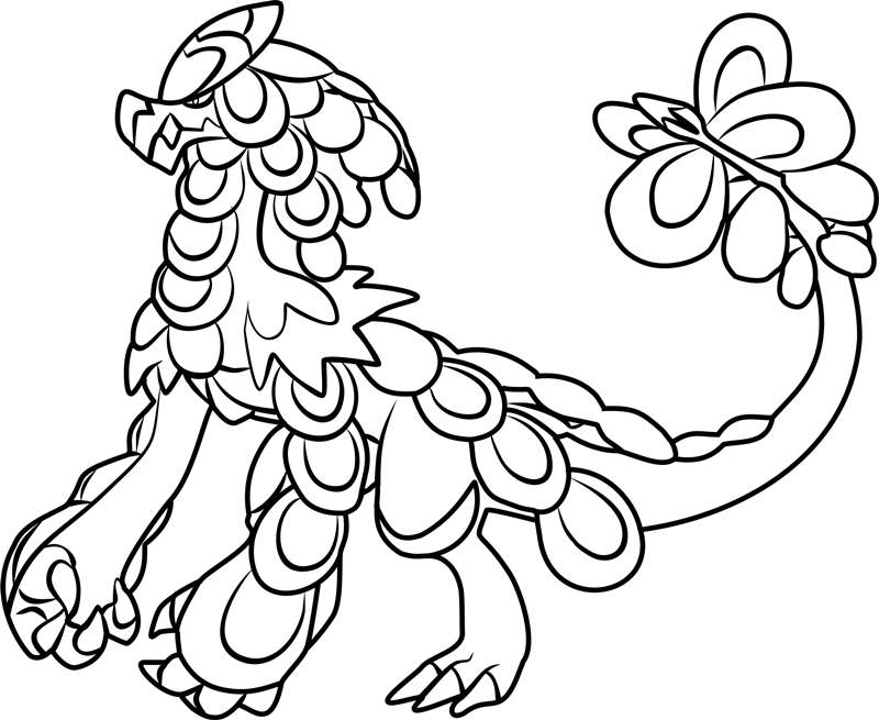 Desenho de Pokemon para Pintar Grátis Download