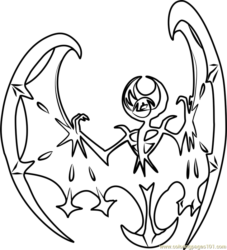 Desenho de Pokemon para Pintar Imprimivel