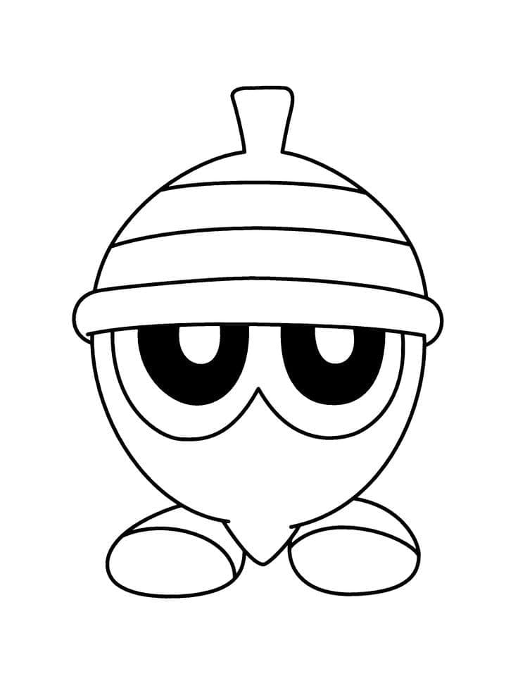 Desenho de Seedot Pokemon para Colorir