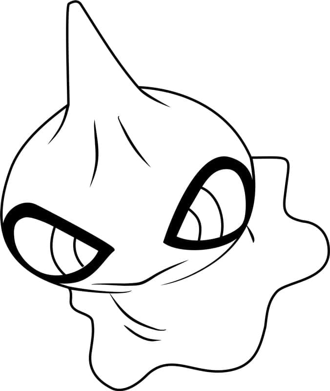 Desenho de Shuppet Pokemon para Colorir