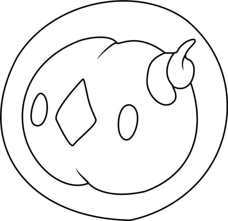 Desenho de Solosis Pokemon para Colorir