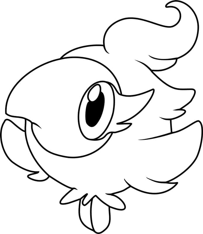 Desenho de Spritzee Pokemon para Colorir