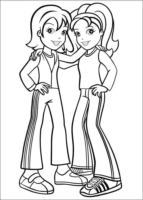 Desenho de Polly Pocket Imprimivel para Colorir Pdf