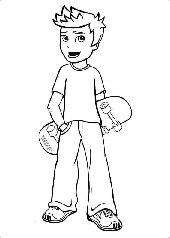 Desenho de Polly Pocket Imprimivel para Imprimir e Colorir