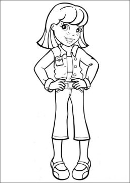 Desenho de Polly Pocket para Imprimir Download