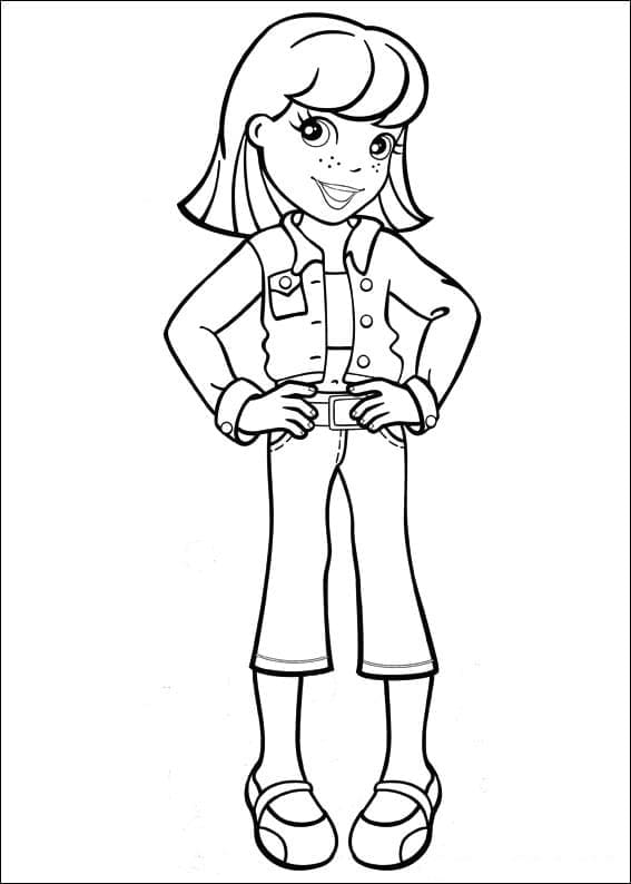 Desenho de Polly Pocket para Imprimir Download