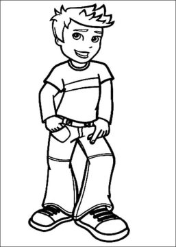 Desenho de Polly Pocket Pdf para Imprimir e Colorir