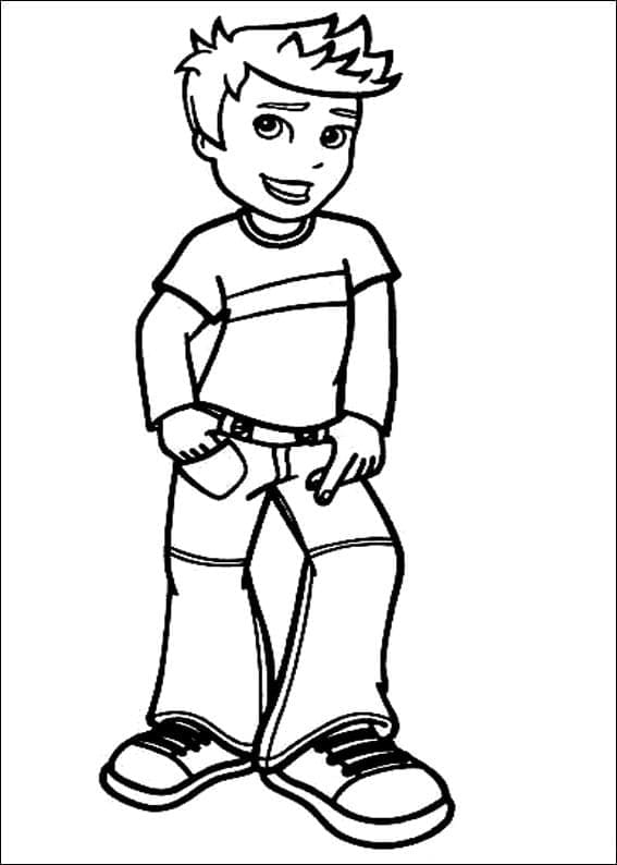 Desenho de Polly Pocket Pdf para Imprimir e Colorir
