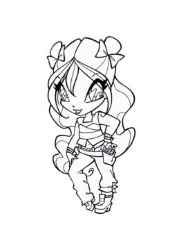 Desenho Imprimível de Pop Pixie para Colorir
