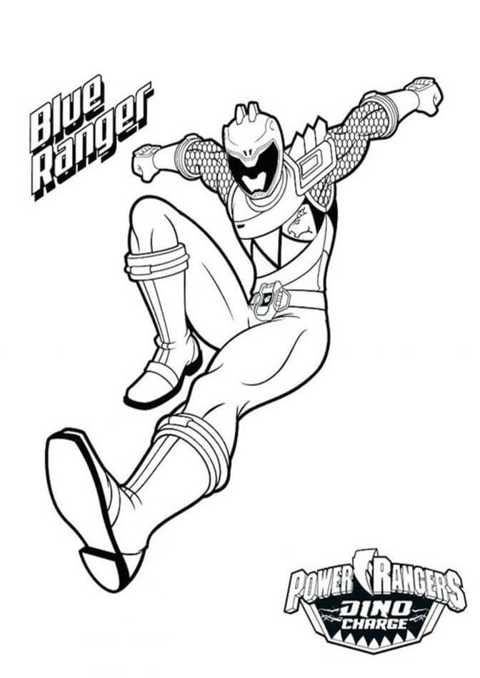 Desenho de Power Ranger Imprimivel Pdf para Imprimir
