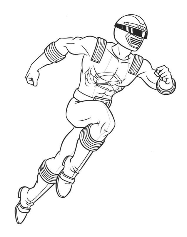 Desenho de Power Ranger para Imprimir Download
