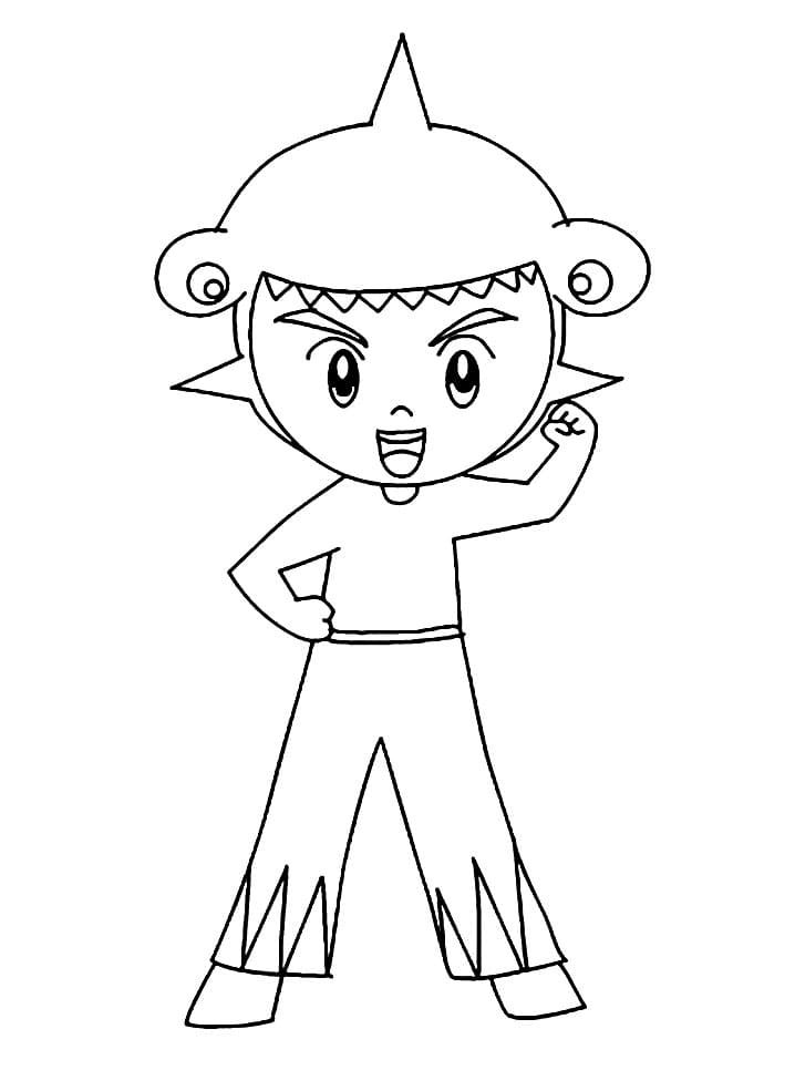 Desenho de Marcello Princesas do Mar Download para Colorir