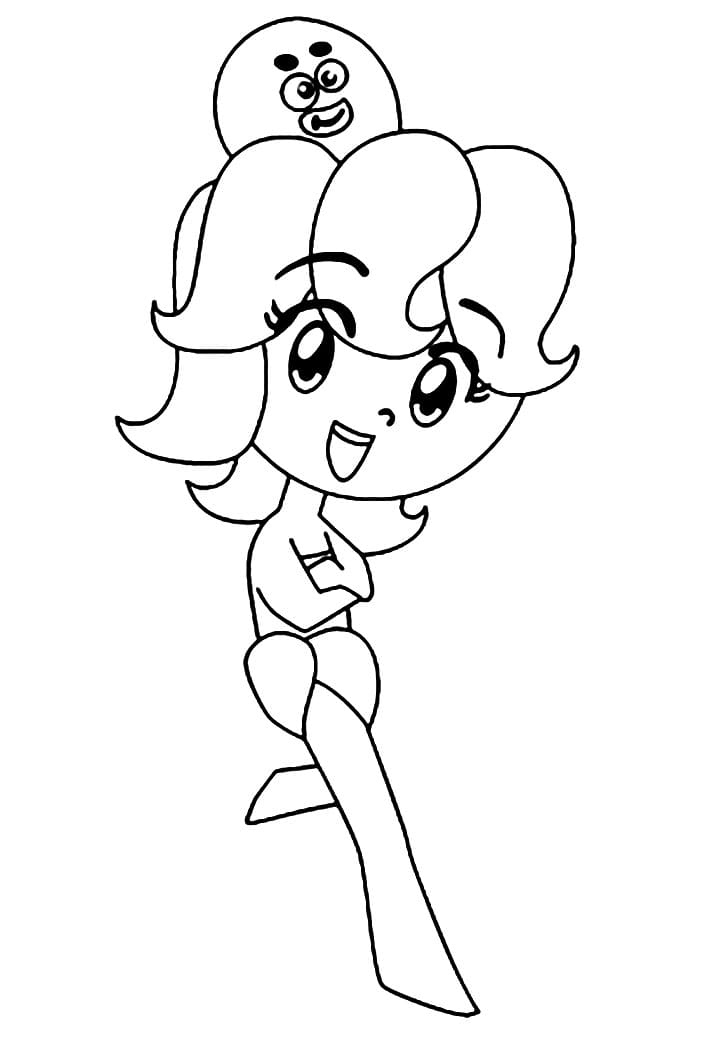 Desenho de Polvina Princesas do Mar para Colorir Download