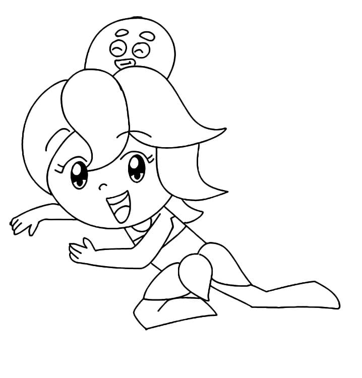 Desenho de Polvina Princesas do Mar Pdf para Colorir