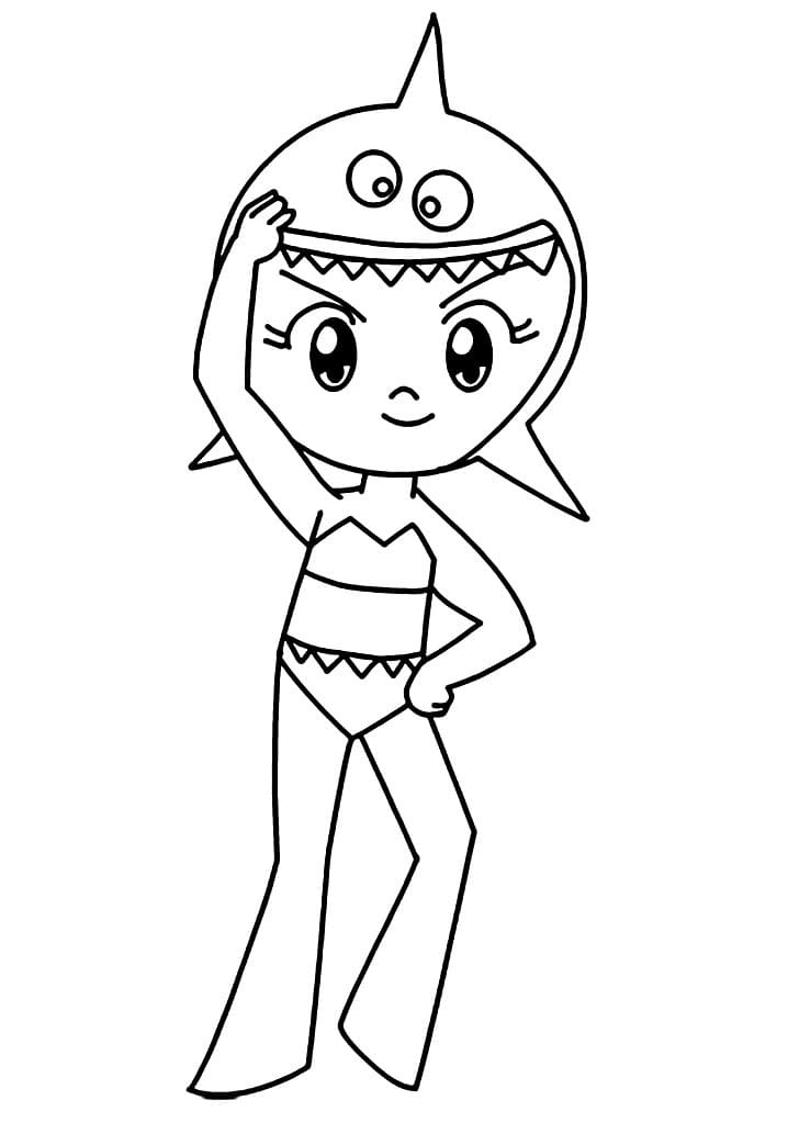 Desenho Tubarina