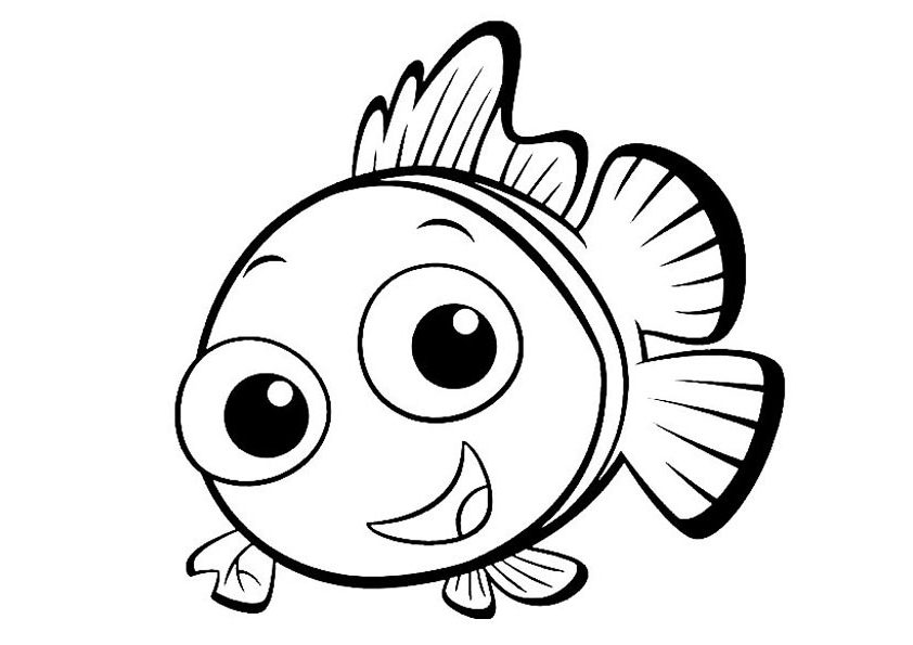Desenho de Procurando Nemo