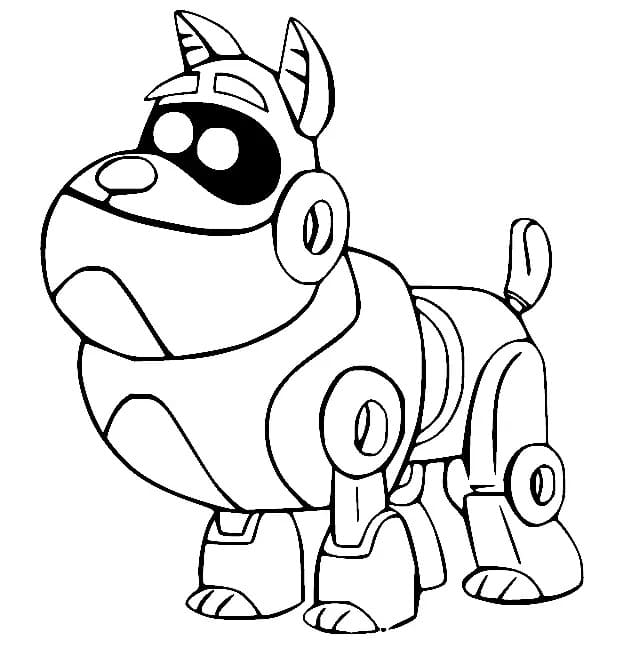 Desenho de Arf Puppy Dog Pals para Colorir