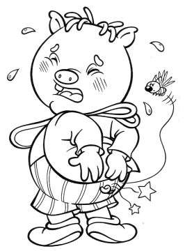 Desenho de Rabico sítio do Picapau Amarelo para Pintar Download
