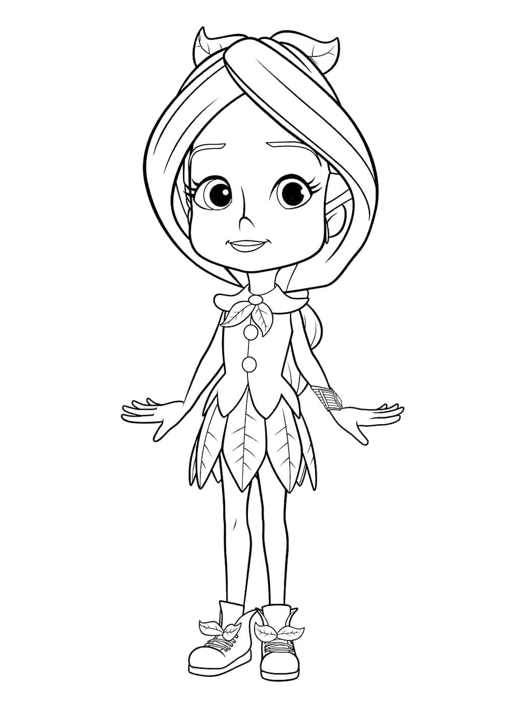 Desenho de Pepper Mintz para Colorir