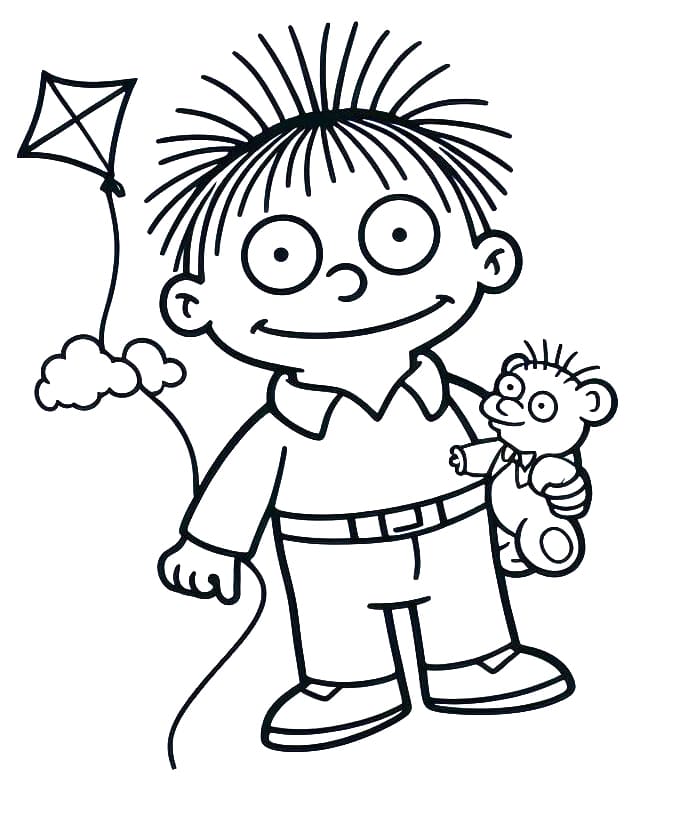 Desenho de Ralph Wiggum dos Simpsons para Imprimir Download