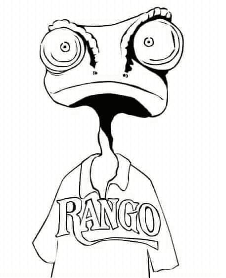 Desenho de Rango para Colorir Pdf Grátis