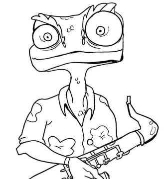 Desenho de Rango para Pintar Imprimível