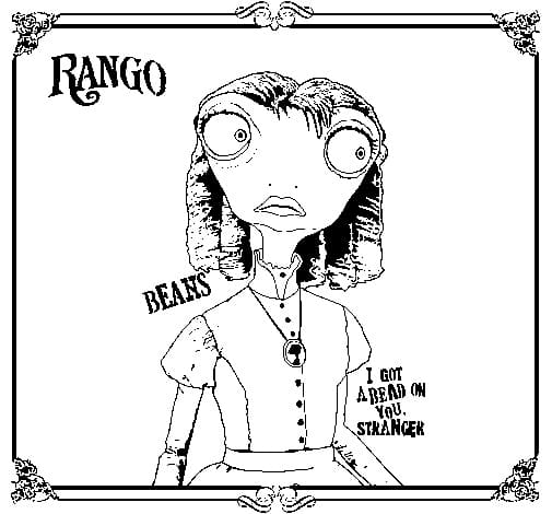 Desenho de Rango Pdf para Colorir