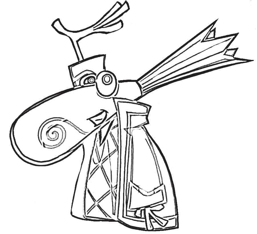 Baixar Desenho Pdf Tinsey de Rayman para Colorir