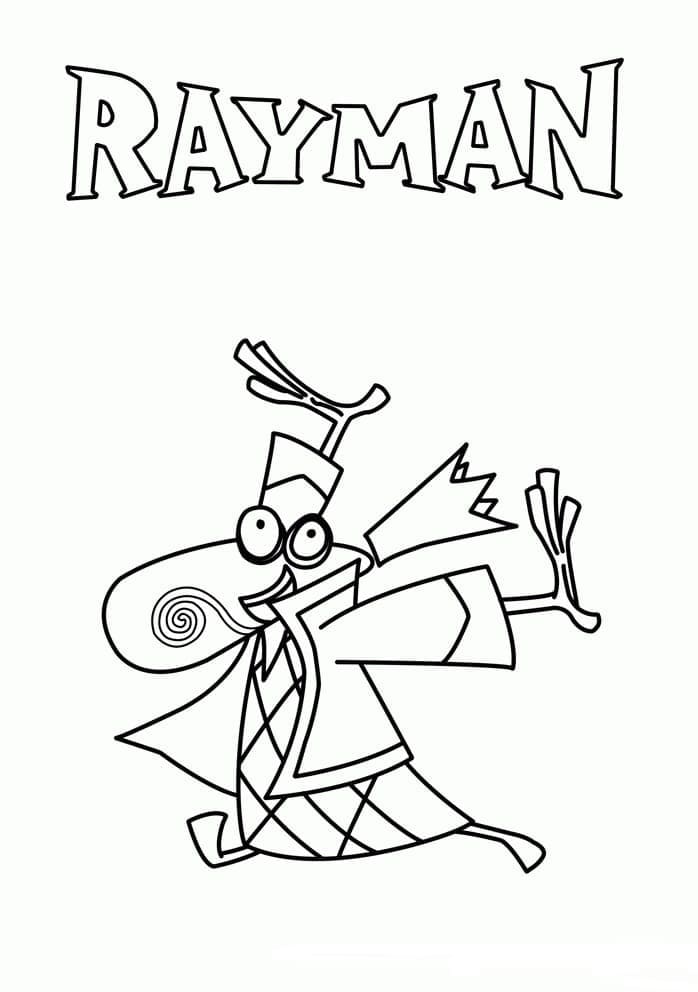 Desenho de Tinsey de Rayman