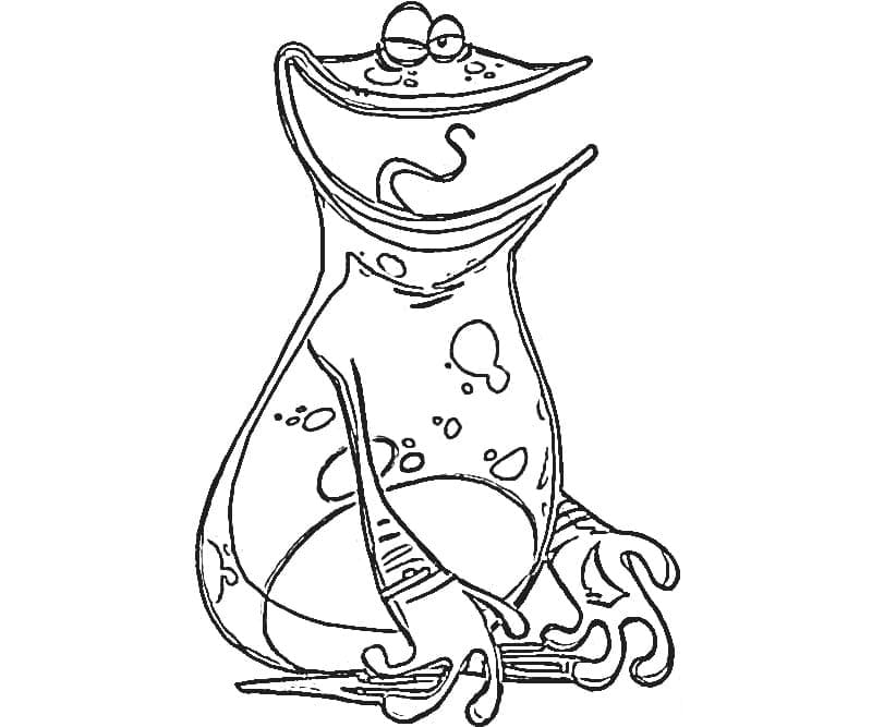 Desenho Globox para Baixar e Colorir com Lápis de Cor