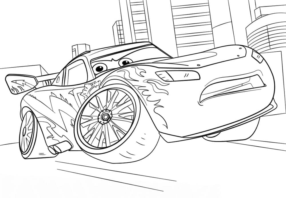 Desenhos de Foto de Relâmpago Mcqueen para Colorir