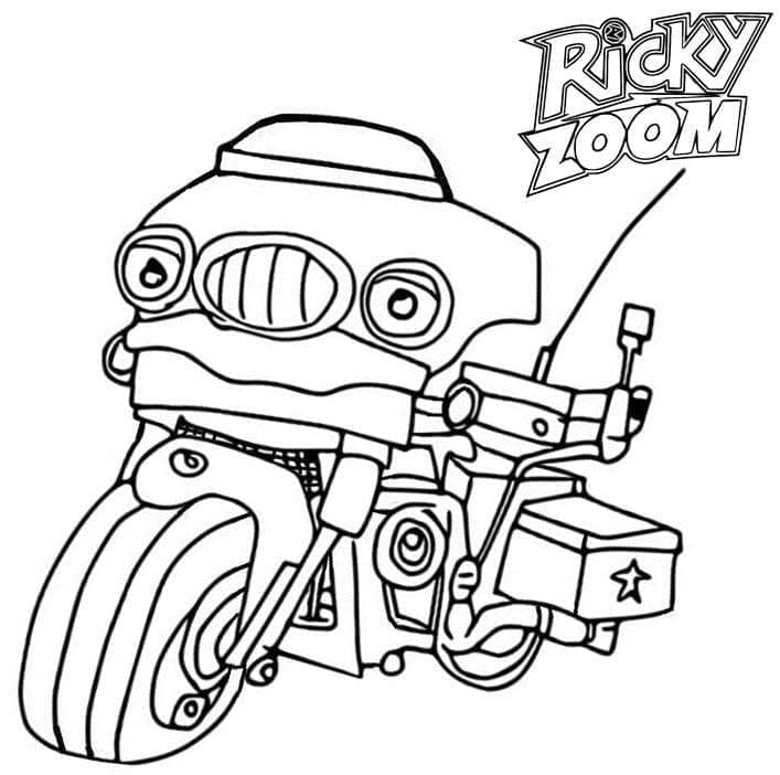 Desenho de Ricky Zoom para Colorir Download