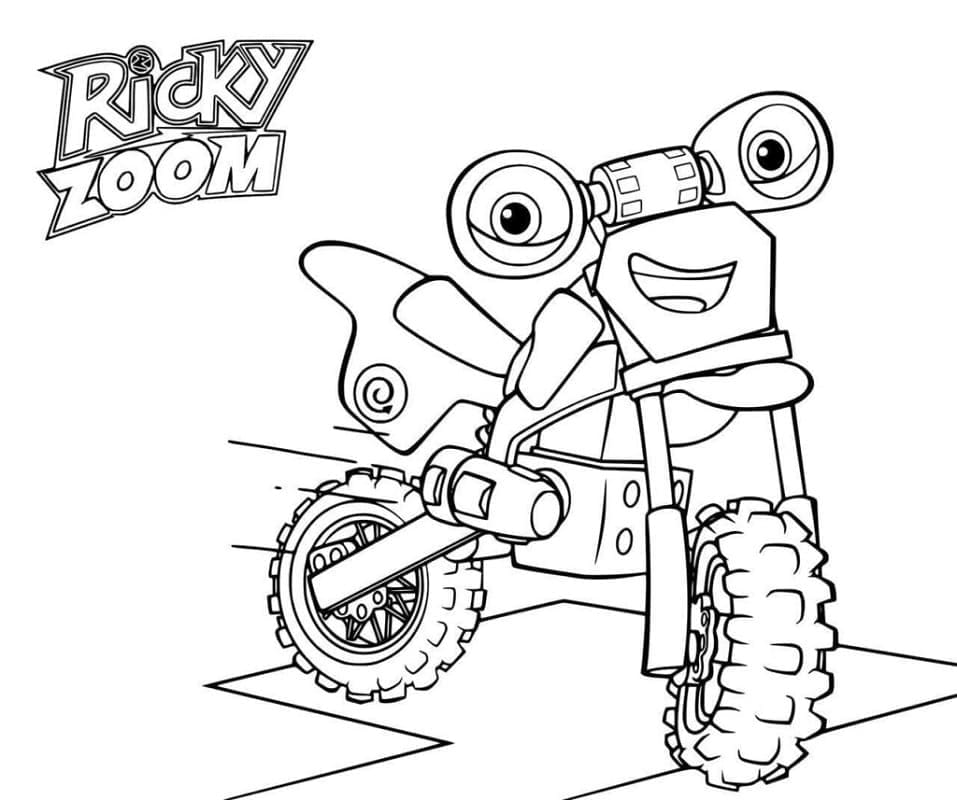 Desenhos de Ricky Zoom para Colorir