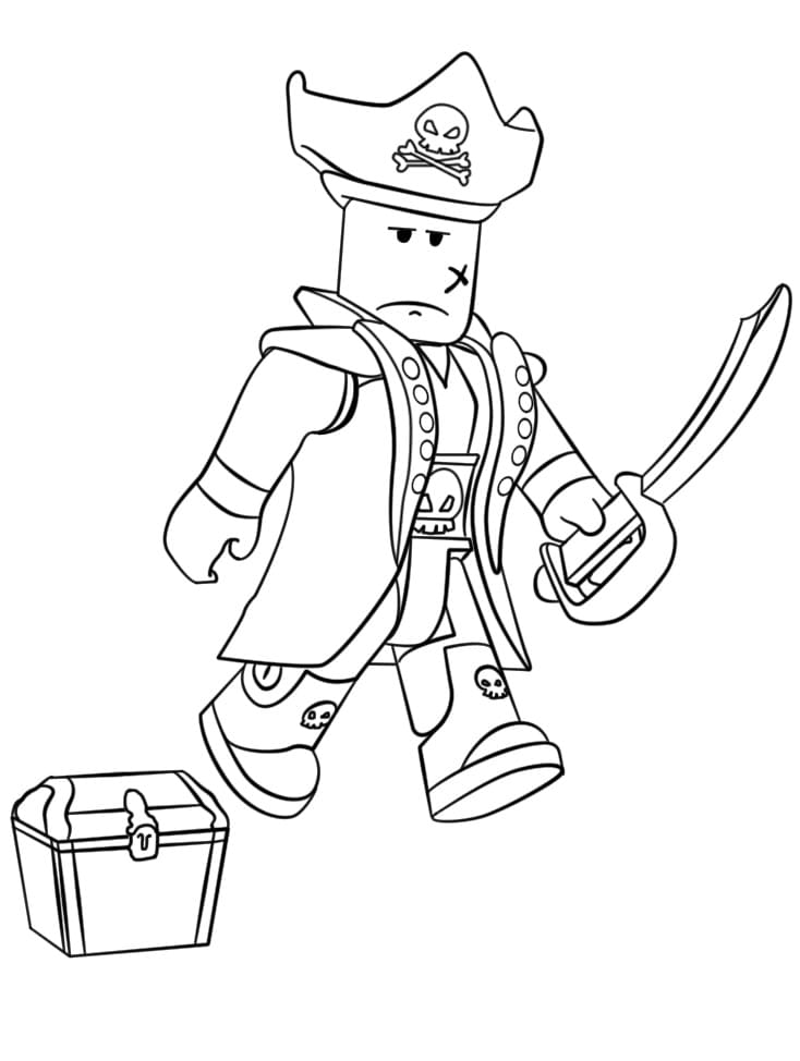 Desenhos de Roblox para Colorir
