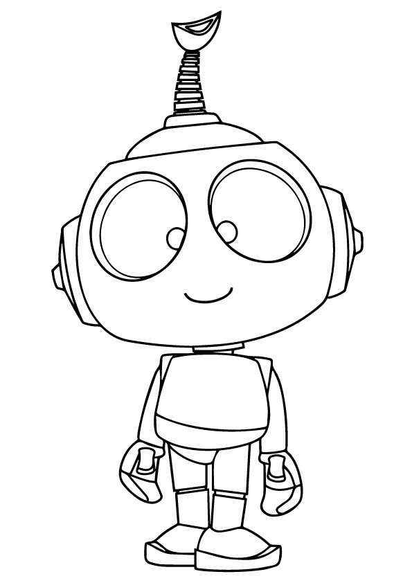 Desenhos de Robôs para Colorir