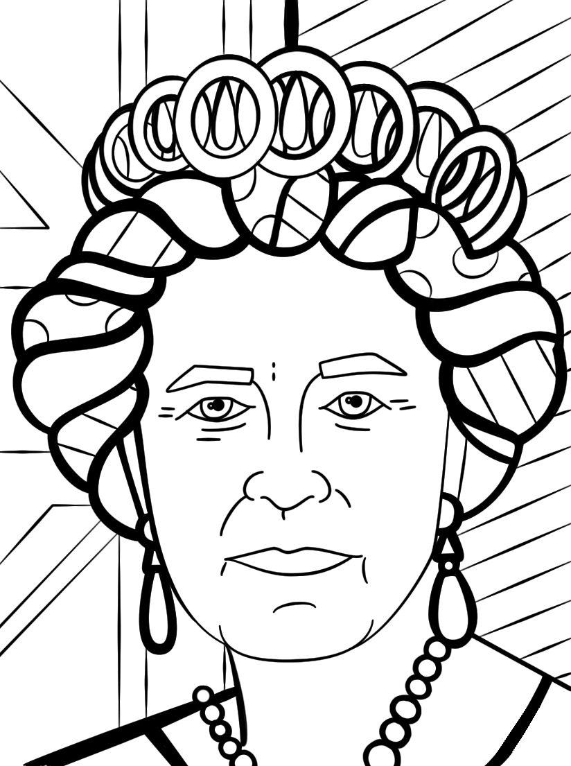 Desenhos de Romero Britto para Colorir