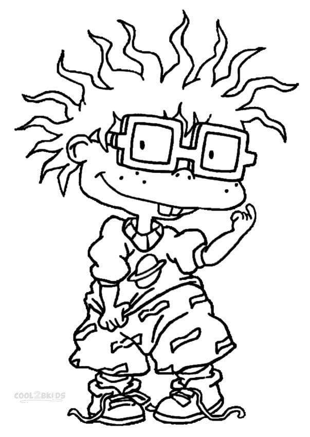 Desenho Chuckie Finster para Colorir