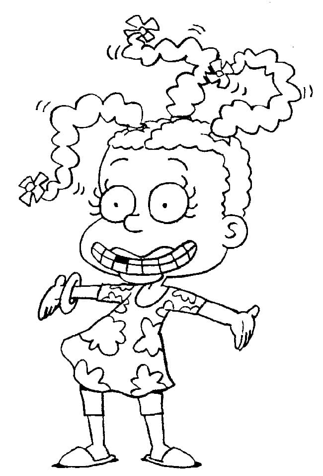 Desenho de Rugrats para Colorir Online Pdf