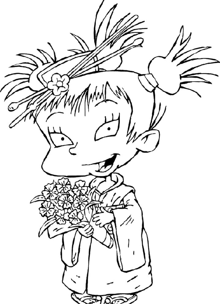 Desenho de Rugrats para Imprimir e Colorir