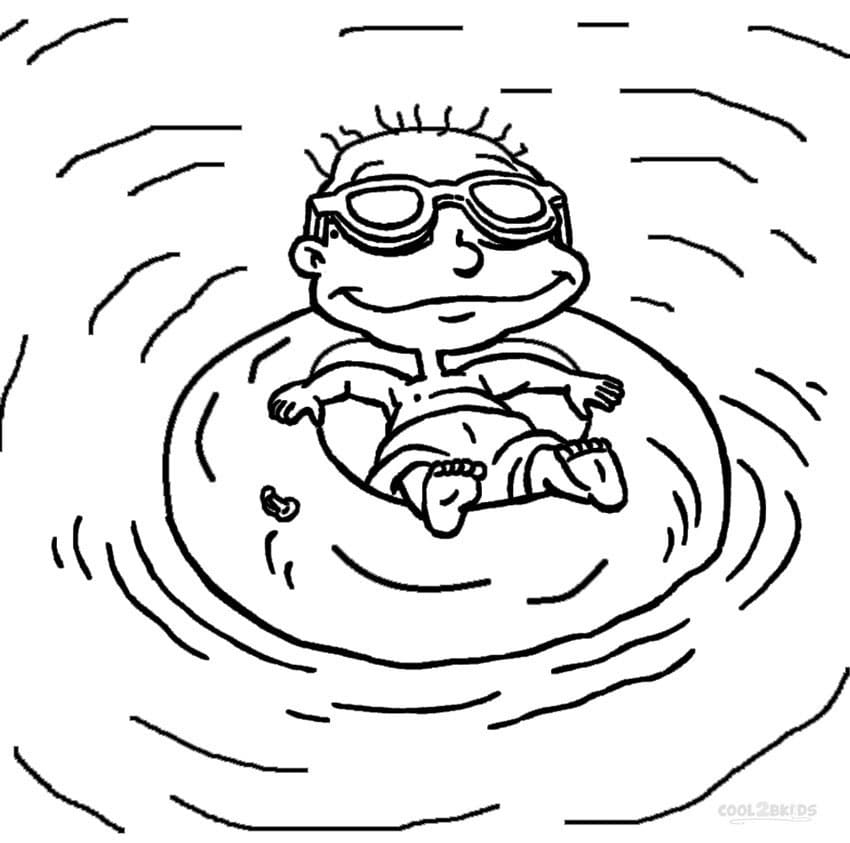 Desenho Tommy Pickles de Rugrats para Colorir