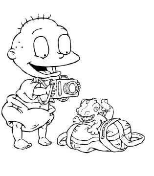 Desenho Tommy Rugrats para Colorir