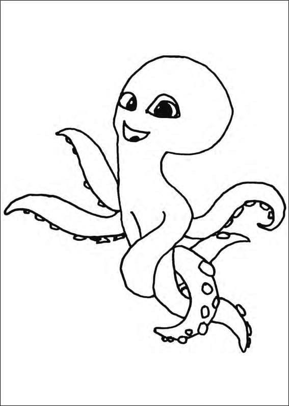 Desenho de Annabell de as Aventuras de Sammy para Colorir