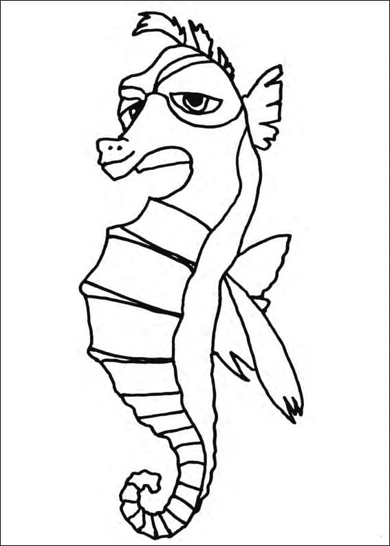 Desenho de as Aventuras de Sammy Colorir e Pintar