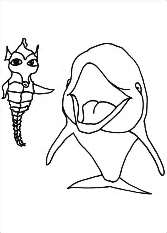 Desenho de as Aventuras de Sammy Grátis para Imprimir