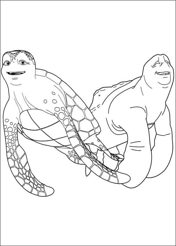 Desenho de as Aventuras de Sammy para Pintar e Imprimir