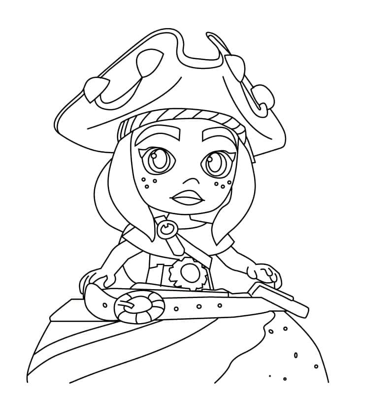 Desenho de Santiago dos Marés Grátis para Colorir