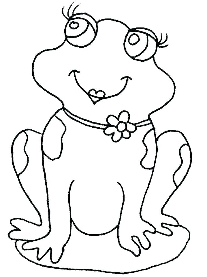 Desenho de Sapa para Colorir Grátis