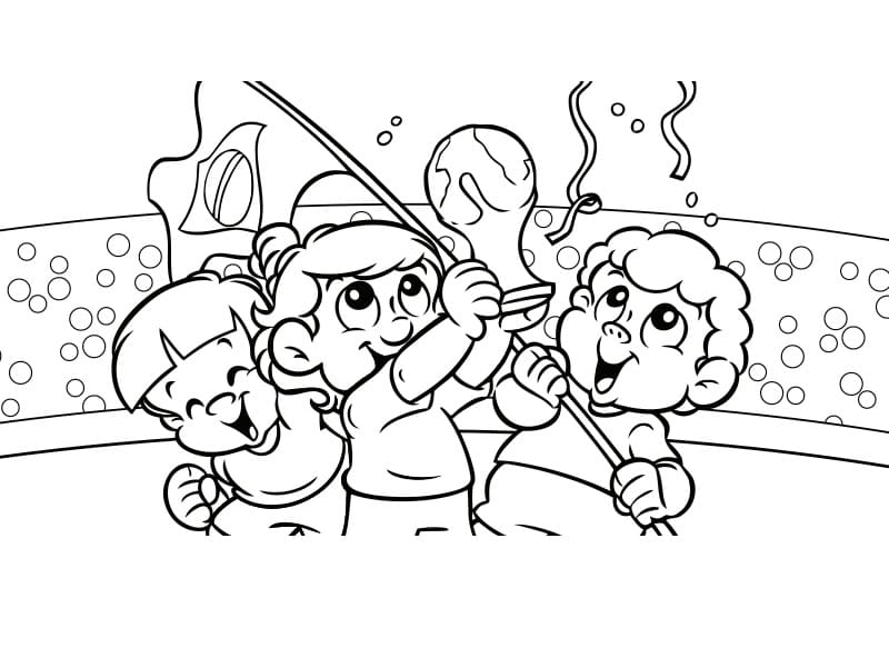 Desenhos de Senninha para Colorir