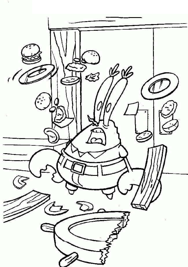 Desenho de Seu Sirigueijo Imprimivel para Colorir