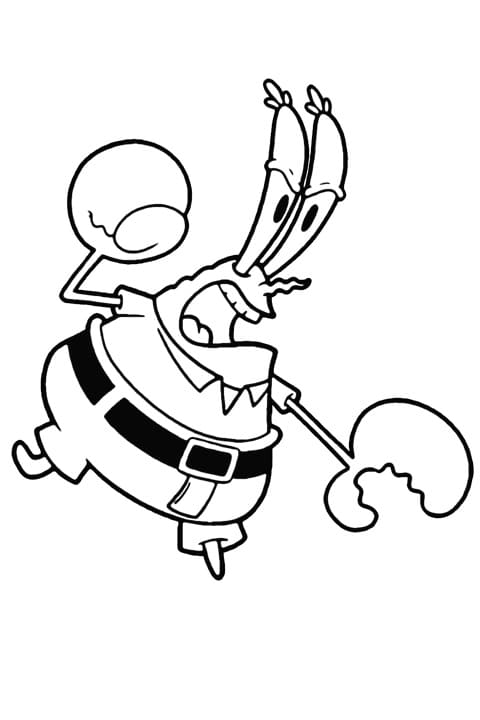 Desenho de Seu Sirigueijo para Colorir Download